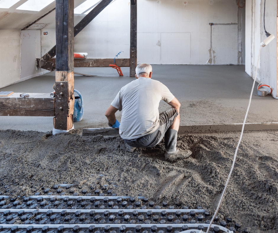 Concrete fibres for concrete floor screeds in the Midlands