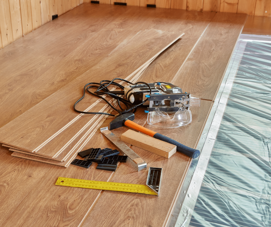 LVT over insulated floor